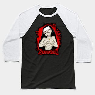 Vampire Sinner Baseball T-Shirt